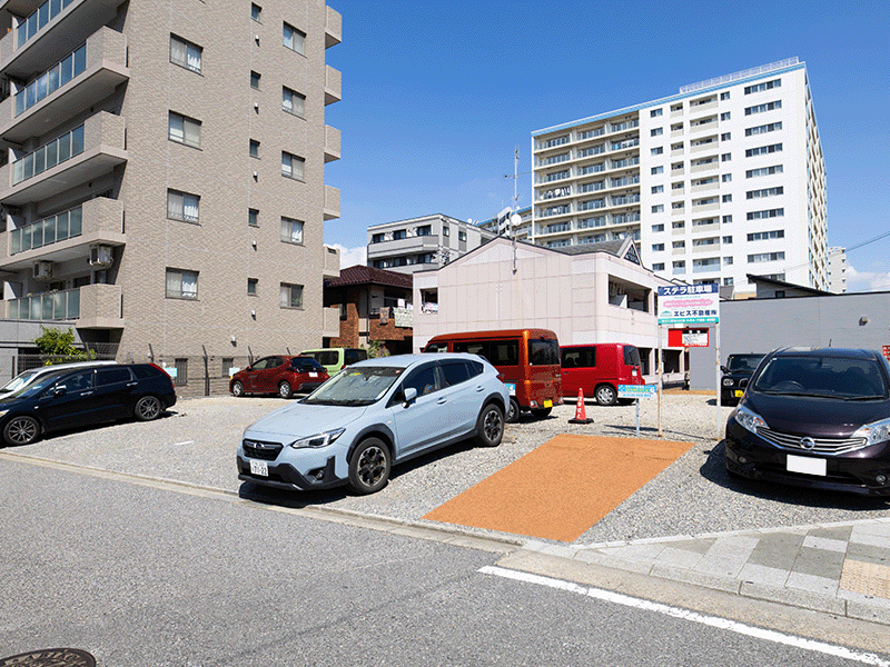 駐車場の様子