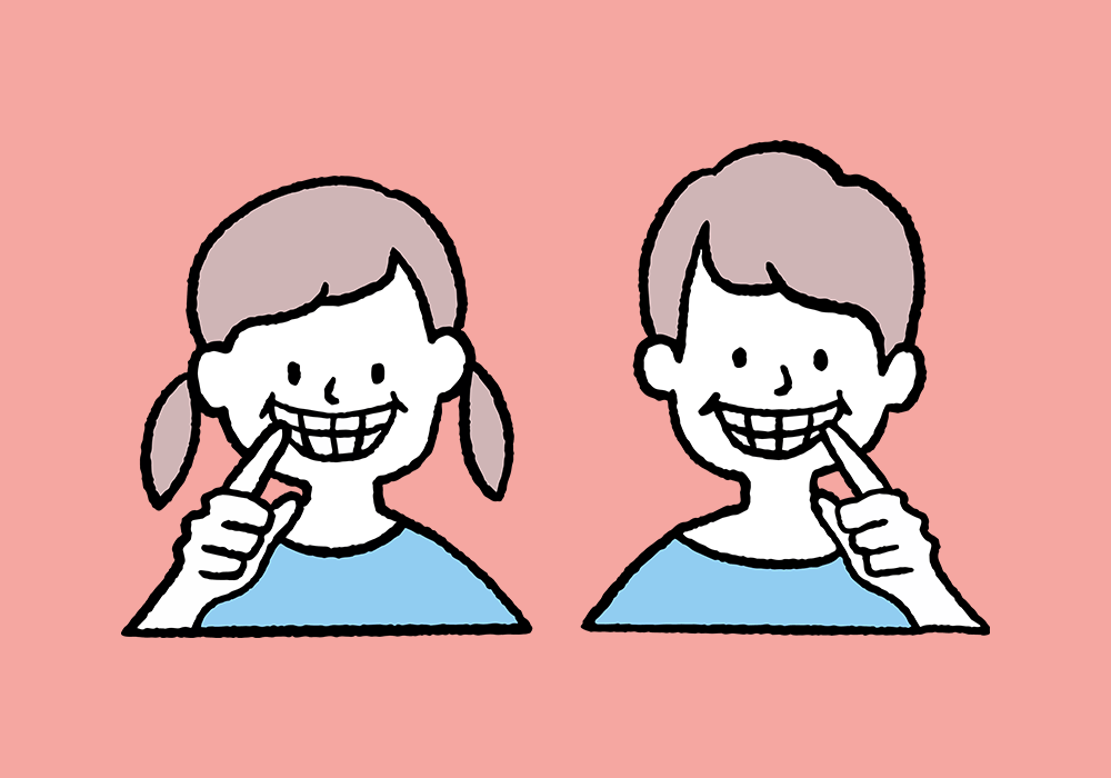 こどもの歯の色